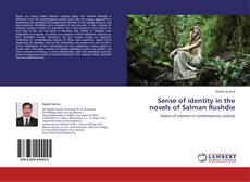 Capa do livro de Sense of identity in the novels of Salman Rushdie 