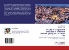 Buchcover von Waste management practices in different income group of Lucknow city