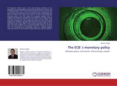 Copertina di The ECB´s monetary policy