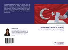 Democratization in Turkey kitap kapağı