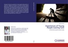 Experiences of Young People Leaving Care的封面