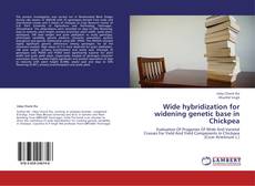 Capa do livro de Wide hybridization for widening genetic base in Chickpea 