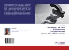 Capa do livro de The Impact of Euro Adoption on Competitiveness 
