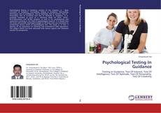 Couverture de Psychological Testing In Guidance