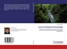 Capa do livro de Local Ecological Knowledge 