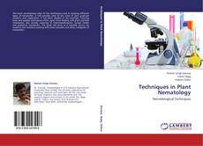 Techniques in Plant Nematology kitap kapağı