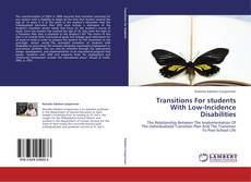 Transitions For students With Low-Incidence Disabilities kitap kapağı