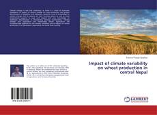 Bookcover of Impact of climate variability on wheat production in central Nepal