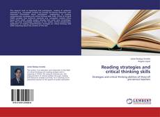 Buchcover von Reading strategies and critical thinking skills