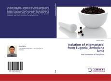 Capa do livro de Isolation of stigmastarol from Eugenia jambolana lamk 