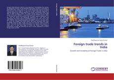 Bookcover of Foreign trade trends in India