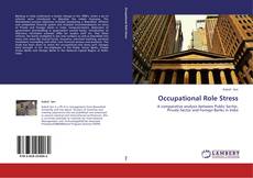 Bookcover of Occupational Role Stress