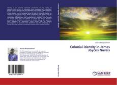 Buchcover von Colonial identity in James Joyce's Novels