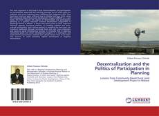 Decentralization and the Politics of Participation in Planning的封面