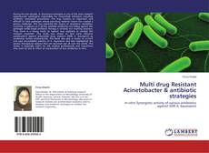 Capa do livro de Multi drug Resistant Acinetobacter & antibiotic strategies 