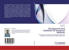 Portada del libro de Development And Validation Of Analytical Methods