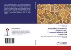 Couverture de Perovskite Ceramics: Preparation, Characterization and Properties