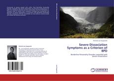 Capa do livro de Severe Dissociation Symptoms as a Criterion of BPD 