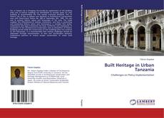 Capa do livro de Built Heritage in Urban Tanzania 