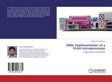 Buchcover von VHDL Implimentation of a 16-bit microprocessor