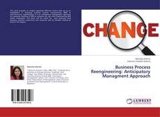 Copertina di Business Process Reengineering: Anticipatory Managment Approach