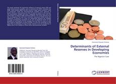 Capa do livro de Determinants of External Reserves in Developing Economies 