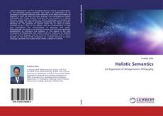 Capa do livro de Holistic Semantics 