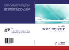 Buchcover von Topics in Fuzzy Topology
