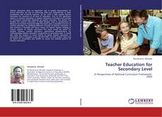Teacher Education for Secondary Level kitap kapağı