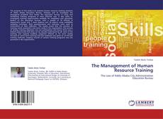 Capa do livro de The Management of Human Resource Training 