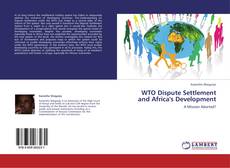WTO Dispute Settlement and Africa's Development的封面