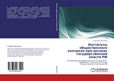 Bookcover of Институты общественного контроля при органах государственной власти РФ