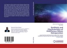 Couverture de Synthesis and Characteristics of ZnO/Porous Silicon Hetrojunction