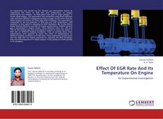 Effect Of EGR Rate And Its Temperature On Engine kitap kapağı