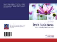 Buchcover von Cypselar Morpho-Anatomy Act as a Taxonomic Marker