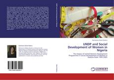 Capa do livro de UNDP and Social Development of Women in Nigeria 