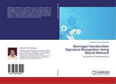 Couverture de Devnagari Handwritten Signature Recognition Using Neural Network