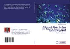 Capa do livro de A Research Study On Java File Security System Using Rijndael Algorithm 