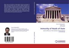 Portada del libro de Immunity of Heads of State