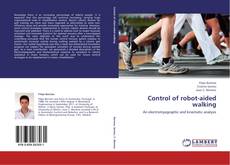 Portada del libro de Control of robot-aided walking