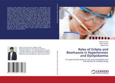 Roles of Eclipta and Boerhaavia in Hypertension and Dyslipidaemia kitap kapağı