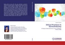 Buchcover von Ethical Practices In ServiceIndustry