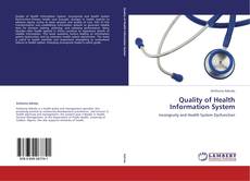 Bookcover of Quality of Health Information System