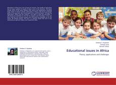 Bookcover of Educational issues in Africa