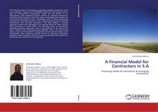 Buchcover von A Financial Model for Contractors in S.A
