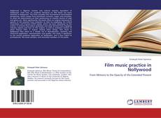 Bookcover of Film music practice in Nollywood