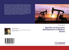 Specifics of Economic development in Modern Russia kitap kapağı