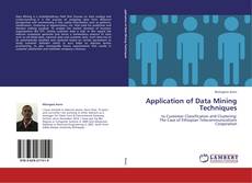 Buchcover von Application of Data Mining Techniques