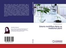 Copertina di Zataria multiflora Boiss as medicinal plant