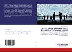 Buchcover von Effectiveness of Distribution Channel in Insurance Sector